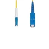 StarTech.com 3m (9.8 pēdas) LC uz SC (UPC) OS2 vienmoda simpleksā optiskās šķiedras kabelis, 9/125µm, 40G/100G, liekumnejutīgs, zemi ievades zudumi - LSZH optiskās šķiedras džempera vads