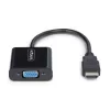StarTech.com HDMI uz VGA adapteris, aktīvs video pārveidotājs portatīvajam/galddatoram, 1920x1080 (1080p), HDMI avots uz VGA monitoru/displeju/projektoru