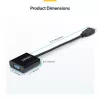 StarTech.com HDMI uz VGA adapteris, aktīvs video pārveidotājs portatīvajam/galddatoram, 1920x1080 (1080p), HDMI avots uz VGA monitoru/displeju/projektoru