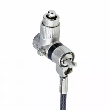 StarTech.com 25 iepakojumā universāla klēpjdatora slēdzene 6,6 pēdas, ar vienādu atslēgu bloķēšanas kabelis, drošības kabelis, saderīga ar Noble Wedge®/Nano/K-Slot, pretzagšanas, izturīgs pret pārgriešanu
