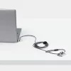 StarTech.com 25 iepakojumā universāla klēpjdatora slēdzene 6,6 pēdas, ar vienādu atslēgu bloķēšanas kabelis, drošības kabelis, saderīga ar Noble Wedge®/Nano/K-Slot, pretzagšanas, izturīgs pret pārgriešanu