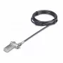 StarTech.com 25-Pack Universal Laptop Lock 6.6ft (2m), Serializēta drošības trosīte klēpjdatoram, Saderīga ar Noble Wedge®/Nano/K-Slot, Bezatslēgas kombinācijas trosīte - TAA