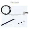 StarTech.com 25-Pack Universal Laptop Lock 6.6ft (2m), Serializēta drošības trosīte klēpjdatoram, Saderīga ar Noble Wedge®/Nano/K-Slot, Bezatslēgas kombinācijas trosīte - TAA