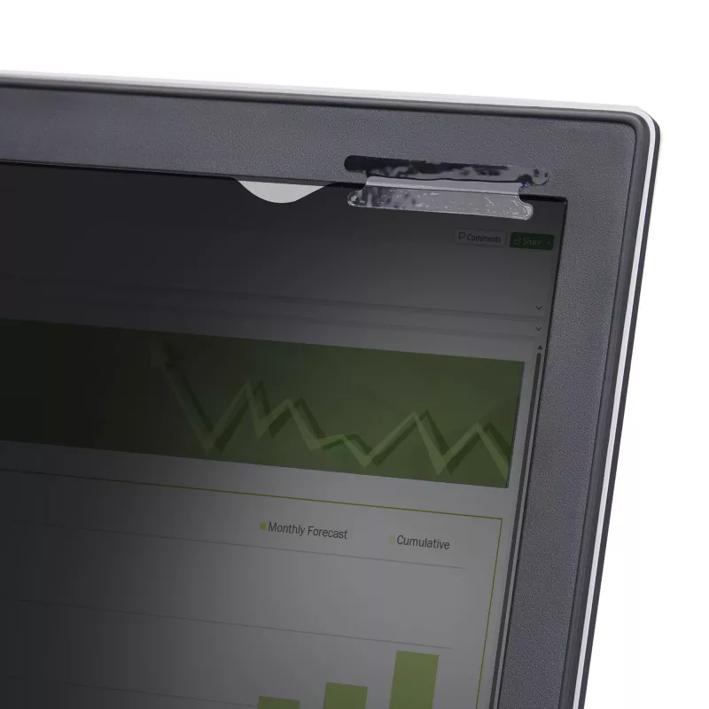StarTech.com 16 collu 16:10 paceļams privātuma ekrāns ar pieskārienu, pretatspīduma privātuma filtrs, klēpjdatora monitora ekrāna aizsargs ar 51% zilās gaismas samazinājumu