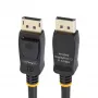 StarTech.com 2m (6,6 pēdu) VESA sertificēts DisplayPort kabelis – 10 gab. iepakojums – DisplayPort 1.2 vads ar fiksatoriem, 4K 60Hz UHD, DP–DP kabelis monitoram, fiksējoši DP savienotāji