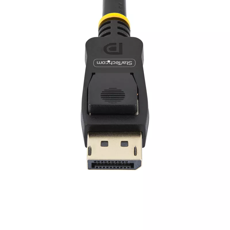 StarTech.com 2m (6,6 pēdu) VESA sertificēts DisplayPort kabelis – 10 gab. iepakojums – DisplayPort 1.2 vads ar fiksatoriem, 4K 60Hz UHD, DP–DP kabelis monitoram, fiksējoši DP savienotāji