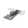 StarTech.com 1 pieslēgvietas Gigabit PCIe tīkla adaptera karte, zema profila NIC, 10/100/1000Mbps PCI Express LAN karte, Realtek RTL8111H, Windows un Linux, TAA atbilstoša