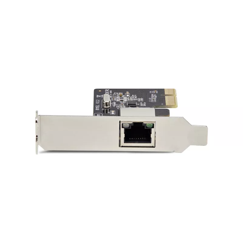 StarTech.com 1 pieslēgvietas Gigabit PCIe tīkla adaptera karte, zema profila NIC, 10/100/1000Mbps PCI Express LAN karte, Realtek RTL8111H, Windows un Linux, TAA atbilstoša