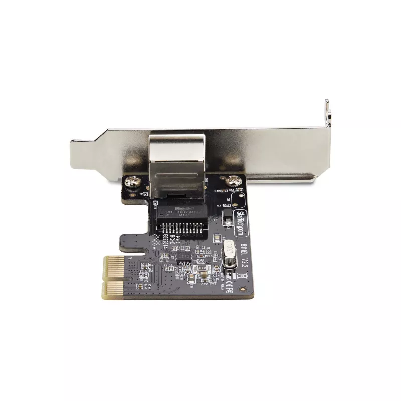 StarTech.com 1 pieslēgvietas Gigabit PCIe tīkla adaptera karte, zema profila NIC, 10/100/1000Mbps PCI Express LAN karte, Realtek RTL8111H, Windows un Linux, TAA atbilstoša
