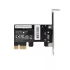 StarTech.com 1 pieslēgvietas Gigabit PCIe tīkla adaptera karte, zema profila NIC, 10/100/1000Mbps PCI Express LAN karte, Realtek RTL8111H, Windows un Linux, TAA atbilstoša