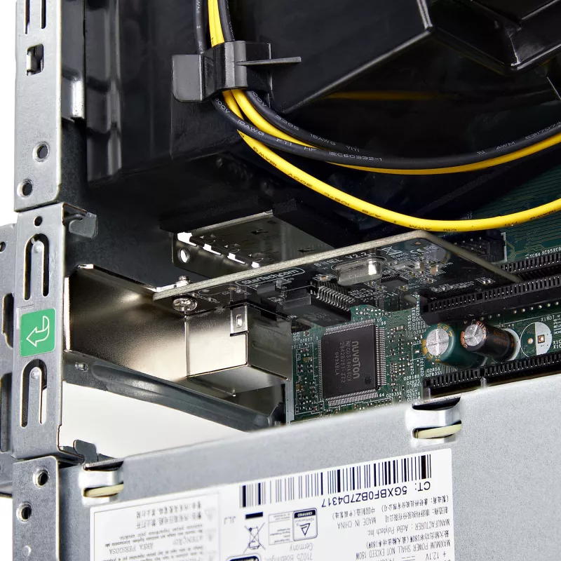 StarTech.com 1 pieslēgvietas Gigabit PCIe tīkla adaptera karte, zema profila NIC, 10/100/1000Mbps PCI Express LAN karte, Realtek RTL8111H, Windows un Linux, TAA atbilstoša