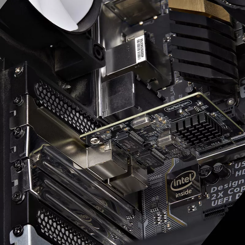 StarTech.com 2 portu Gigabit PCIe tīkla adaptera karte, 10/100/1000Mbps PCI Express NIC, divi Realtek RTL8111H, darbojas ar Windows un Linux, atbilst TAA
