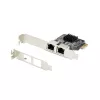 StarTech.com 2 portu Gigabit PCIe tīkla adaptera karte, 10/100/1000Mbps PCI Express NIC, divi Realtek RTL8111H, darbojas ar Windows un Linux, atbilst TAA