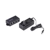 StarTech.com 2 portu Gigabit starpposma PoE+ inžektors, 10/100/1000 Mb/s, PoE+ (802.3af/at), 30 W, 1 Gbps Ethernet, pie sienas montējams, nevadāma iekšējā Power over Ethernet ierīce