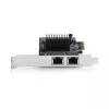 StarTech.com 2 portu 5G gigabitu PCIe tīkla adaptera karte, 5G/2.5G/1G/100M/10M PCI Express LAN karte, Realtek RTL8126, Windows un Linux, TAA atbilstoša