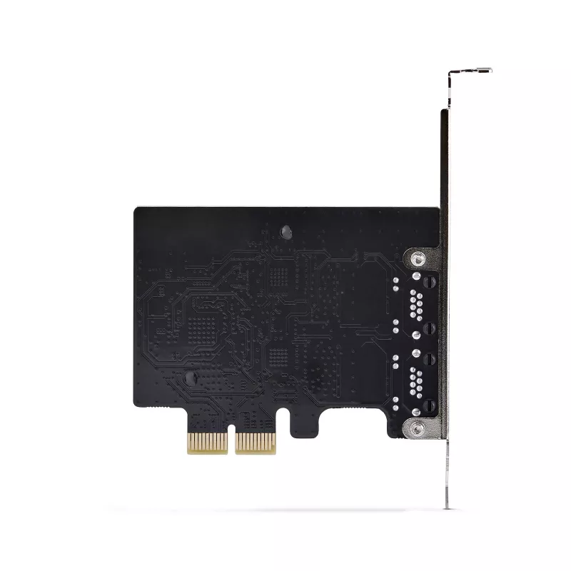 StarTech.com 2 portu 5G gigabitu PCIe tīkla adaptera karte, 5G/2.5G/1G/100M/10M PCI Express LAN karte, Realtek RTL8126, Windows un Linux, TAA atbilstoša
