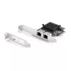 StarTech.com 2 portu 5G gigabitu PCIe tīkla adaptera karte, 5G/2.5G/1G/100M/10M PCI Express LAN karte, Realtek RTL8126, Windows un Linux, TAA atbilstoša