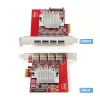 StarTech.com 4 portu USB-A PCIe karte, USB 3.2 10 Gbit/s, PCI Express 3.0 paplašināšanas karte, 4 neatkarīgi USB kontrolleri, Windows/Linux/macOS, TAA atbilstoša