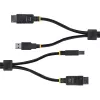 StarTech.com 10ft (3m) DisplayPort un USB 5Gbps KVM kabelis, 4K 60Hz, universāli saderīgs DP 1.2/USB 3.0 kombinētais kabelis KVM slēdžiem