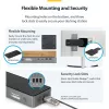 StarTech.com Triple-Monitor USB-C dokstacija, 140W klēpjdatora uzlādes doks MacBook Pro un Windows, 4K 60Hz HDMI vai DisplayPort, TAA
