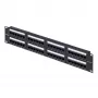 StarTech.com 48-portu 2U statņu Cat6 savienotājpanelis, RJ45, UTP, 110 ielaušanas, Cat 6 Ethernet savienotājpanelis tīkla servera statnei