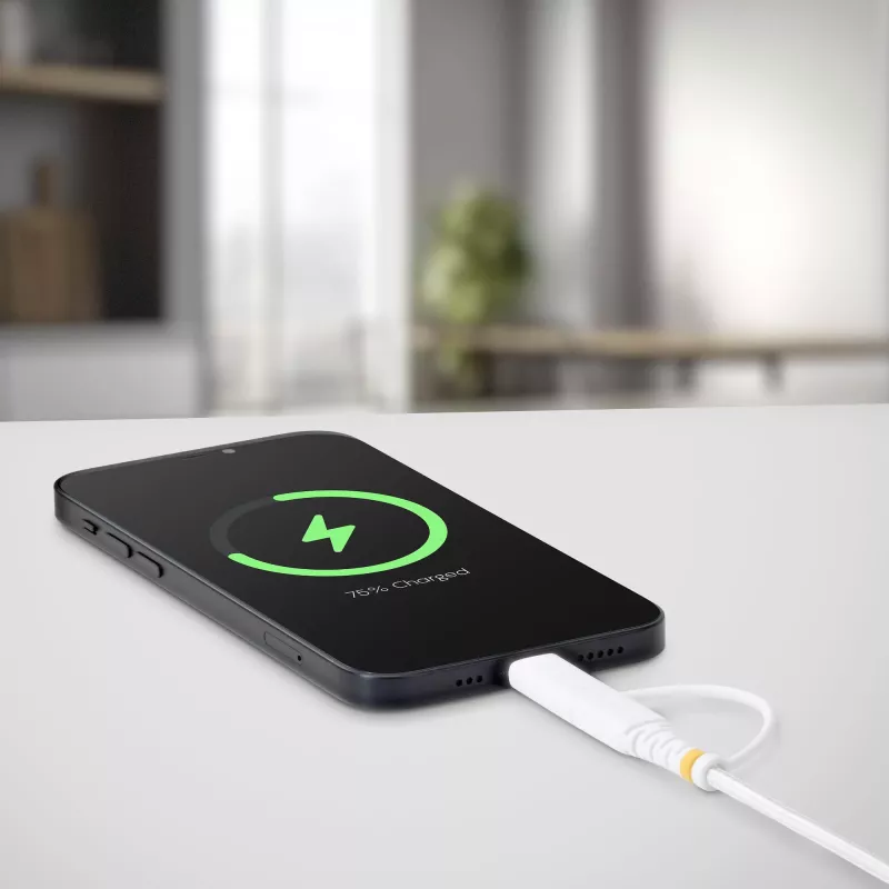 StarTech.com 1 m (3 pēdas) izturīgs 2-in-1 USB-C lādēšanas kabelis ar Lightning adapteri, 30 W/60 W (3 A), Apple MFi sertificēts, pīts USB C lādētāja vads iPhone/iPad/Android ierīcēm