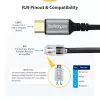 StarTech.com UR9-HEADSET-ADAPTER kabeļa savienotāju pārveidotājs USB-C RJ-9 Melns