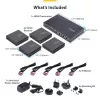 StarTech.com 4 portu HDMI pagarinātājs un sadalītājs pa CAT6, 4K 60Hz, līdz 230 pēdām (70 m), 1x4 HDMI izplatīšanas komplekts pa Ethernet ar IR un strāvu pa kabeli