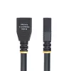 StarTech.com 3m DisplayPort 1.4 pagarināšanas kabelis, DP 1.4 pieslēgvietas aizsardzības kabelis, 8K 60Hz, DP tēviņš- sievišķi pagarināšanas adaptera vads, DisplayPort pagarināšanas kabelis, TPE apvalks, M/F