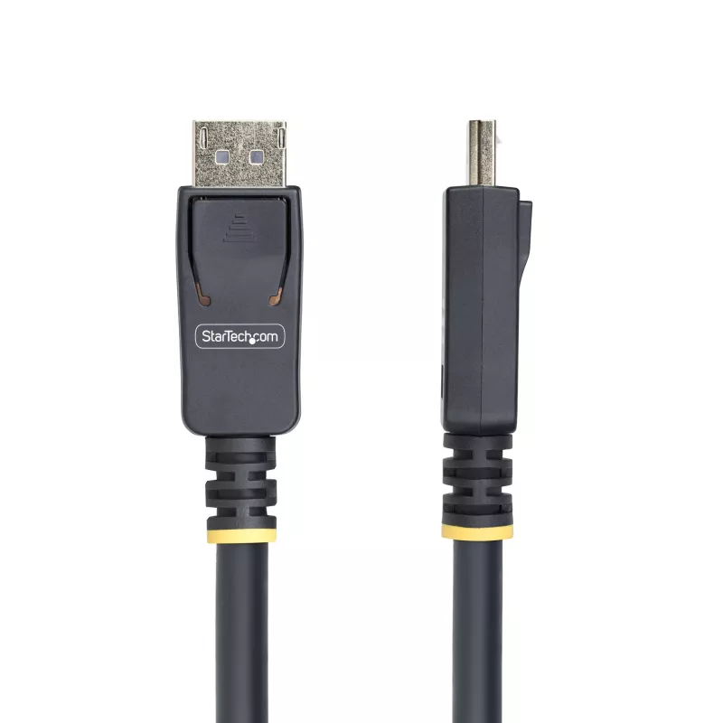 StarTech.com 3m DisplayPort 1.4 pagarināšanas kabelis, DP 1.4 pieslēgvietas aizsardzības kabelis, 8K 60Hz, DP tēviņš- sievišķi pagarināšanas adaptera vads, DisplayPort pagarināšanas kabelis, TPE apvalks, M/F