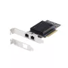 StarTech.com 2 portu PCIe 10Gb Ethernet tīkla karte, 10GbE tīkla interfeisa karte, Broadcom BCM57416 mikroshēmojums, divi RJ45 10GBase-T/Gigabit, NIC karte, TAA