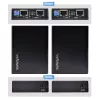 StarTech.com VDSL2 Ethernet Extender Kit over Single Pair Wire, līdz 0,6 jūdzēm (1 km) liela attāluma LAN atkārtotājs pa tālruņa līniju/CAT5e/CAT6, līdz 300 Mb/s, aizvieto 110VDSLEXTEU — TAA