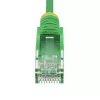 StarTech.com 1 m zaļš plāns CAT6 Ethernet kabelis, bez aizķeršanās, 100 W PoE, UTP, LSZH, 28 AWG tīra vara dzīsla, plāns RJ45 tīkla savienojuma vads ar spriegojuma samazināšanas elementiem, individuāli pārbaudīts