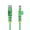 StarTech.com 2 m zaļš plāns CAT6 Ethernet kabelis ar aizsardzību pret aizķeršanos, 100 W PoE, UTP, LSZH, 28 AWG tīra vara stieple, plāns RJ45 tīkla ielāpu vads ar spriegojuma samazinājumiem, individuāli testēts