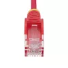 StarTech.com 5m sarkans plāns CAT6 Ethernet kabelis, bez aizķeršanās, 100W PoE, UTP, LSZH, 28AWG tīrs tukšs vara vads, plāns RJ45 tīkla ielāpu vads ar sprieguma samazināšanu, individuāli testēts