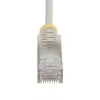 StarTech.com 7m pelēks plāns CAT6 Ethernet kabelis, bez aizķeršanās, 100 W PoE, UTP, LSZH, 28 AWG tīra vara stieple, plāns RJ45 tīkla ielāpu vads ar spriedzes mazinātājiem, individuāli testēts