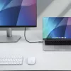 StarTech.com 1m (3ft) USB4 kabelis, 80 Gbps, USB-IF sertificēts USB-C kabelis, 240 W PD, 8K 120 Hz/4K 240 Hz DP2.1 DP80, TPE apvalks, Thunderbolt 4 saderīgs - melns USB-C vads