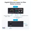 StarTech.com Gigabit Ethernet varu-optiskās šķiedras multivides pārveidotājs, VM LC, 40 km, 10/100/1000 Mb/s, RJ45 uz LC, pilnībā metālisks, 9K jumbo kadri, TAA atbilstošs