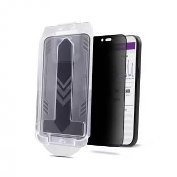 StarTech.com 4 virzienu 360 privātuma ekrāns iPhone 16 Pro Max, atbalsta portreta/ainavas orientāciju, skārienjūtīgs, rūdīta stikla aizsargs, 4 virzienu filtrs, TAA