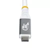 StarTech.com 1m (3 pēdas) USB4 kabelis, 80 Gbps, USB-IF sertificēts USB-C kabelis, 240 W PD, 8K 120 Hz/4K 240 Hz DP2.1 DP80, TPE apvalks, Thunderbolt 4 saderīgs - balta USB-C vads
