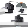 StarTech.com galda monitora statīva svira, līdz 40 collu ekrānam/17,6 mārciņas (8 kg), mehāniska, ar atsperi atbalstīta svira, C-skava/cauruma stiprinājums, uzstādīšana no augšas, bezinstrumentu regulēšana