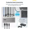 StarTech.com 199UE-USBC-DOCK klēpjdatora dokstacija/portu replikators, vadu, USB 3.2 Gen 2 (3.1 Gen 2) Type-C, pelēks