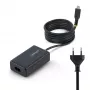 StarTech.com 65W USB-C klēpjdatora lādētājs, 1,5 m pievienots USB-C kabelis, strāvas adaptera bloks Dell, XPS, HP ProBook, MacBook Pro, Microsoft Surface Pro