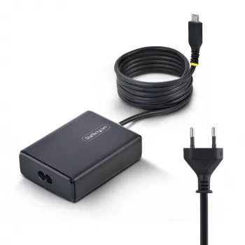 StarTech.com 100 W USB-C klēpjdatora lādētājs ar 1,5 m iebūvētu USB-C kabeli, barošanas adaptera ķieģelis Dell, XPS, HP ProBook, MacBook Pro, Microsoft Surface Pro ierīcēm