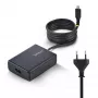 StarTech.com 100 W USB-C klēpjdatora lādētājs ar 1,5 m iebūvētu USB-C kabeli, barošanas adaptera ķieģelis Dell, XPS, HP ProBook, MacBook Pro, Microsoft Surface Pro ierīcēm