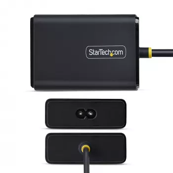 StarTech.com 100 W USB-C klēpjdatora lādētājs ar 1,5 m iebūvētu USB-C kabeli, barošanas adaptera ķieģelis Dell, XPS, HP ProBook, MacBook Pro, Microsoft Surface Pro ierīcēm