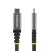 StarTech.com 3m (10ft) USB4 kabelis, 20 Gbit/s, USB-IF sertificēts USB-C kabelis, 60W PD, 4K 120Hz DP 2.1, TPE apvalks, melns USB-C vads