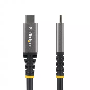 StarTech.com 3m (10ft) USB4 kabelis, 20 Gbit/s, USB-IF sertificēts USB-C kabelis, 60W PD, 4K 120Hz DP 2.1, TPE apvalks, melns USB-C vads