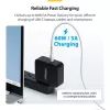 StarTech.com 1 m (3 pēdu) balts USB-C uzlādes kabelis, 60 W (3 A) PD, divslāņu pīta neilona/TPE apvalks, izturīgs USB C uzlādes vads, USB 2.0 klēpjdatora lādētāja kabelis