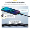 StarTech.com 3m (10ft) USB-C uzlādes kabelis, 60W (3A) PD, divslāņu pīts neilons/TPE apvalks, izturīgs USB C uzlādes vads, USB 2.0 klēpjdatora lādētāja kabelis